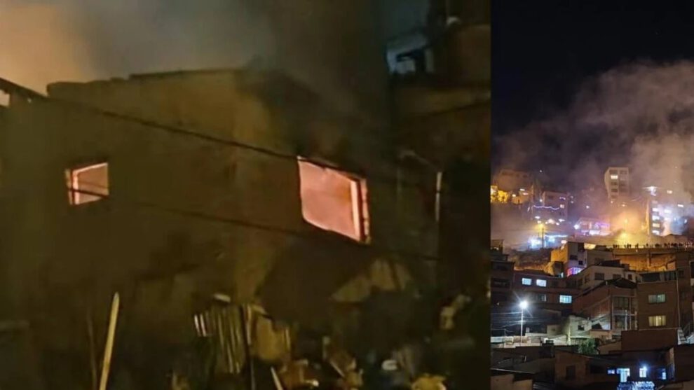 Incendio en Alto San Antonio