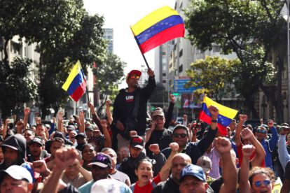 Movilización de la militancia del PSUV tras ataque de EE.UU.