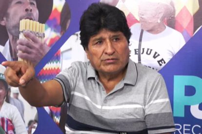 Evo Morales asegura que el gobierno prepara un posible estado de sitio en Bolivia