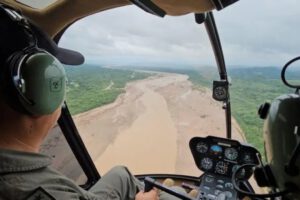 Alerta naranja por desbordes en ríos en Bolivia