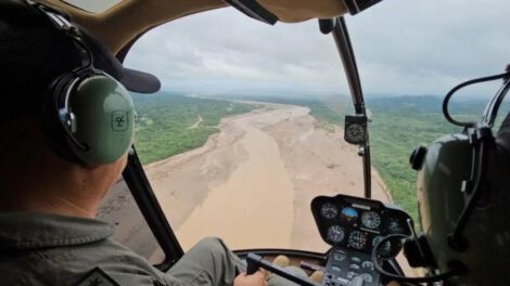 Alerta naranja por desbordes en ríos en Bolivia