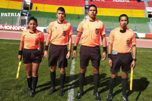 Ruth Lima árbitro FIFA en el fútbol boliviano