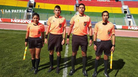 Ruth Lima árbitro FIFA en el fútbol boliviano