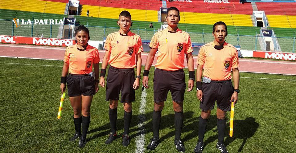 Ruth Lima árbitro FIFA en el fútbol boliviano