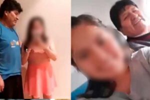 Evo Morales trata de personas