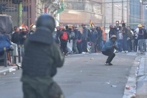 Bloqueo nacional de carreteras en Bolivia