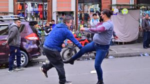 Protestas de la COB en La Paz