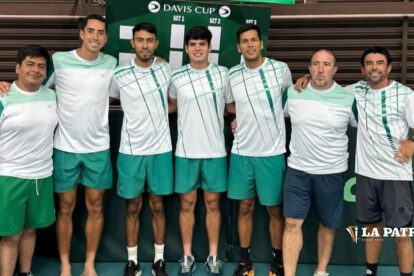 Tenistas de la selección boliviana para la Copa Davis