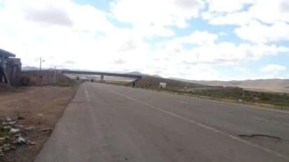 bloqueos en carreteras en el sector de Konani