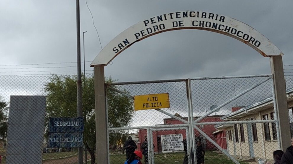 asesinato en penal de Chonchocoro