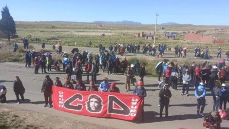 bloqueos en Bolivia