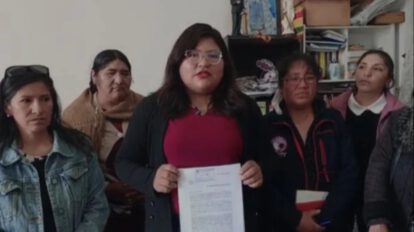 Renuncia de Avigail Molina a la candidatura por la Gobernación de La Paz
