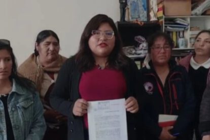 Renuncia de Avigail Molina a la candidatura por la Gobernación de La Paz