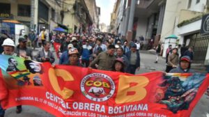 Gobierno y COB en diálogo sobre movilizaciones