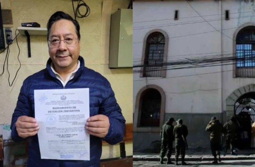Luis Arce sancionado en cárcel tras ser sorprendido con un celular