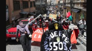 Bloqueos en Bolivia por conflictos sociales