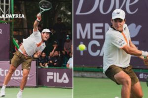 Juan Carlos Prado en su debut en el Abierto de Australia