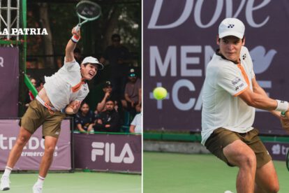 Juan Carlos Prado en su debut en el Abierto de Australia