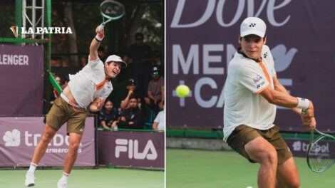 Juan Carlos Prado en su debut en el Abierto de Australia