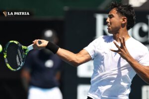 Hugo Dellien en el Abierto de Australia