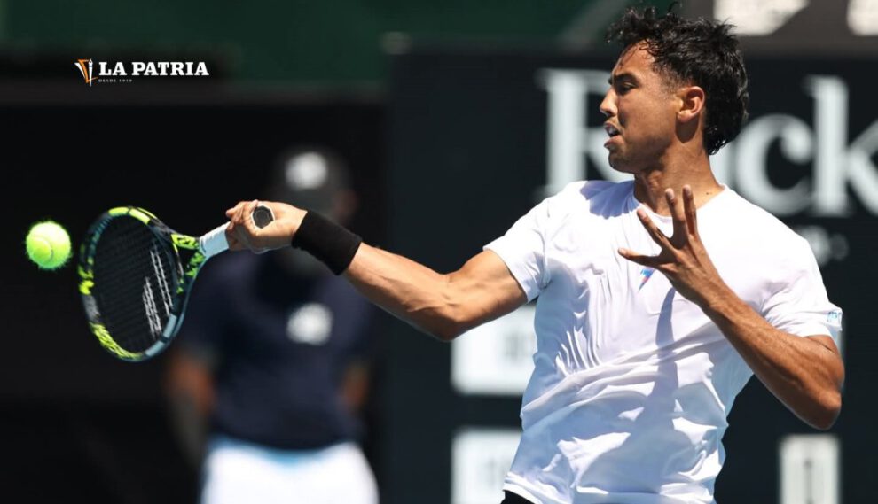 Hugo Dellien en el Abierto de Australia