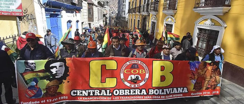 Ampliado nacional COB sobre diálogo con Gobierno