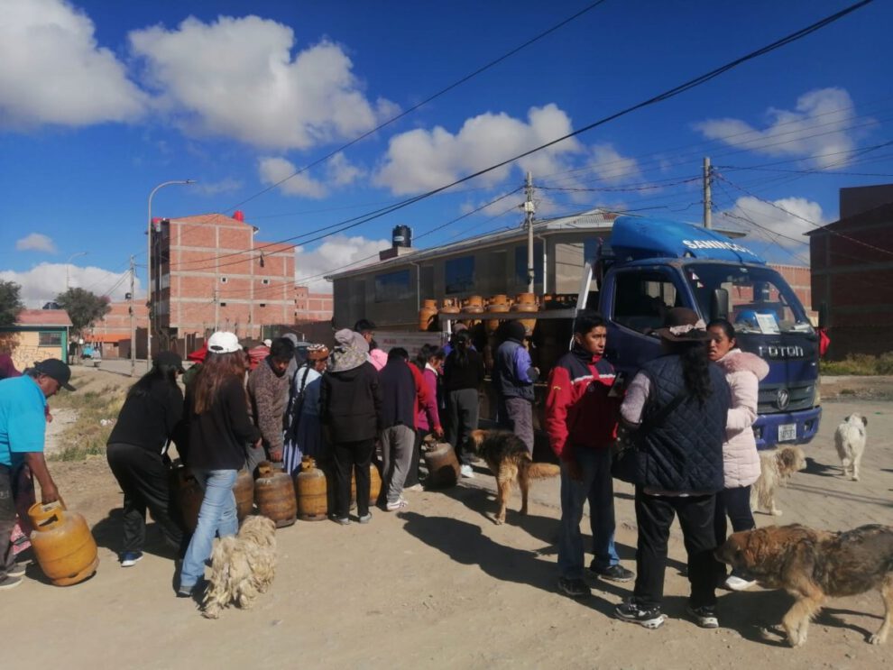 Panorama diario de venta de GLP