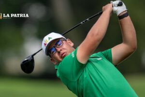 Vicente Quiroga en el LAAC de Golf