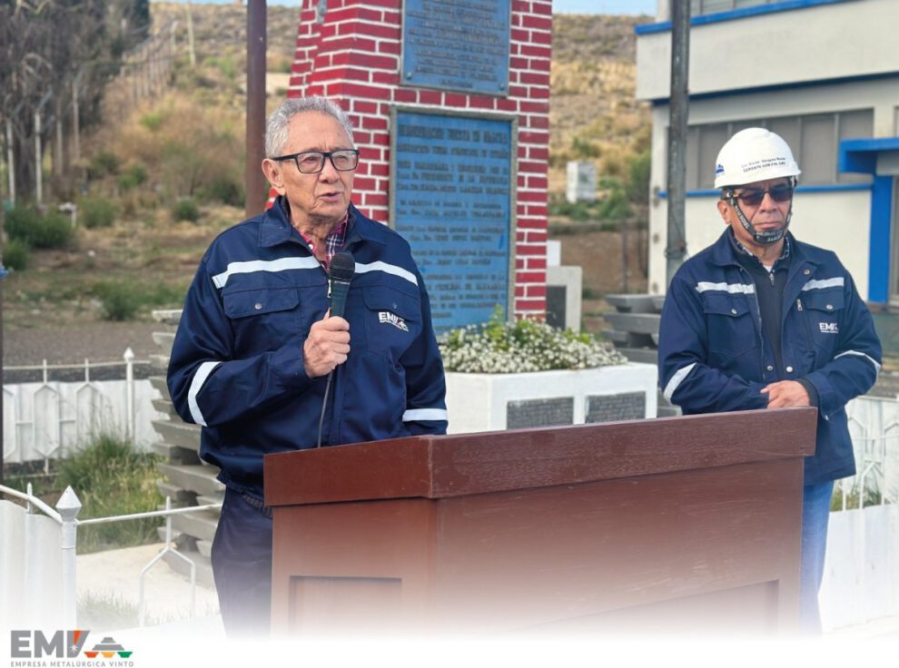 reducción de deuda histórica de la Empresa Metalúrgica Vinto