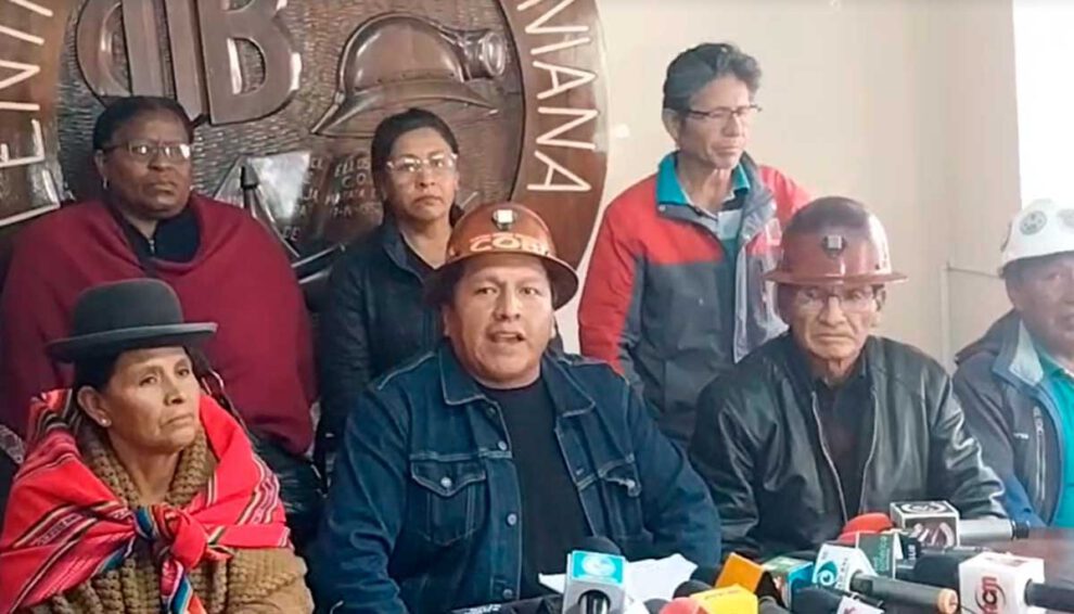 Ley antibloqueo genera rechazo en la Central Obrera Boliviana