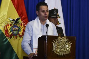 El vicepresidente Edmand Lara rechaza proyecto de ley antibloqueos