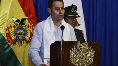 El vicepresidente Edmand Lara rechaza proyecto de ley antibloqueos