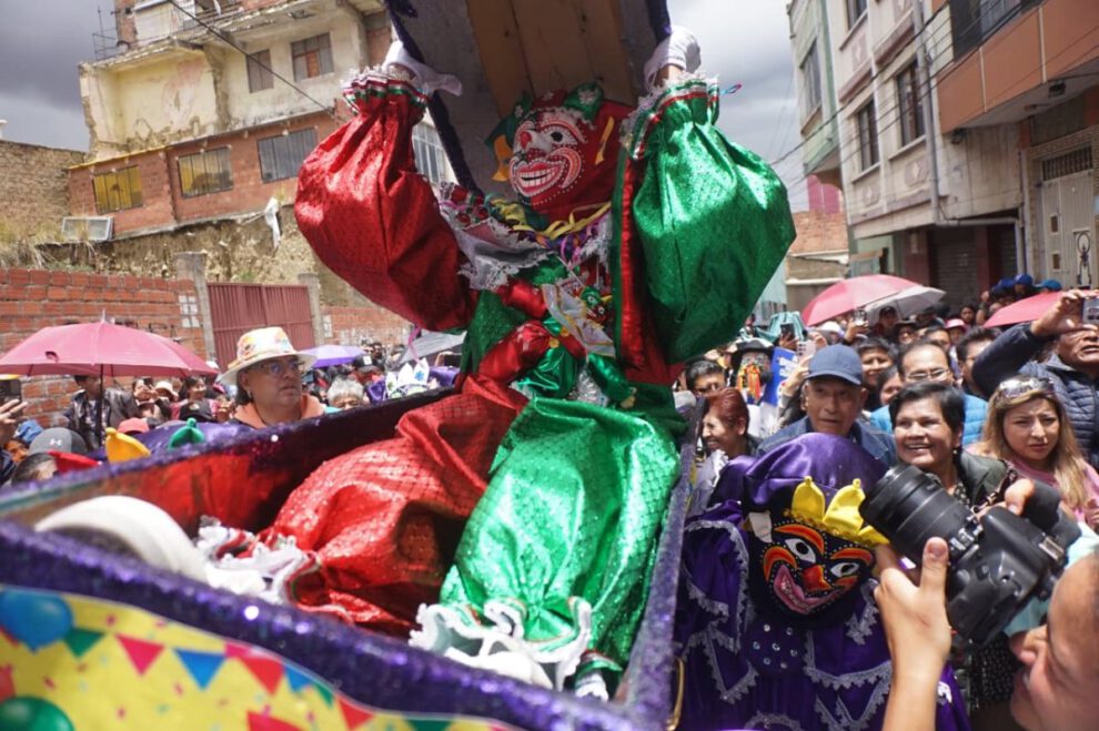 Carnaval 2026 La Paz con el Desentierro del Pepino