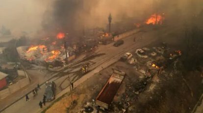 Solidaridad de Bolivia con Chile por incendios forestales