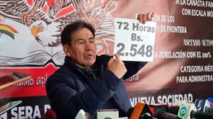 aumento salarial maestros en La Paz