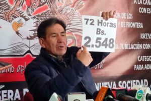 aumento salarial maestros en La Paz