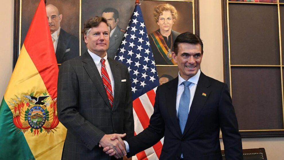 cooperación económica y seguridad entre Bolivia y Estados Unidos