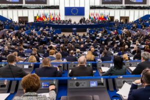 Imagen del acuerdo Mercosur en el Parlamento Europeo
