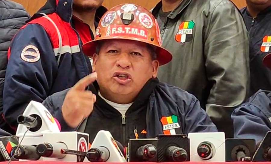 plan económico de los mineros presentado por Andrés Paye