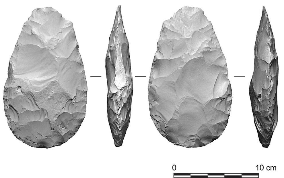 herramienta de hueso de elefante más antigua en Europa