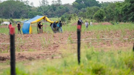 avasallamientos de tierras en Santa Cruz