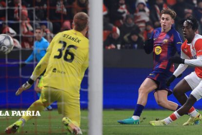 Barcelona Champions League con doblete de Fermín