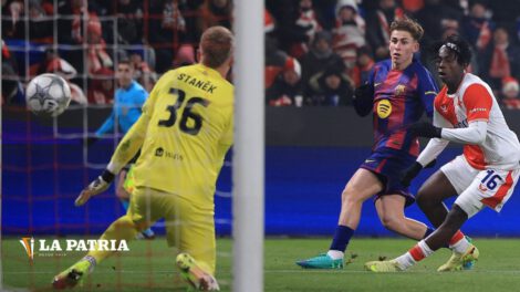 Barcelona Champions League con doblete de Fermín