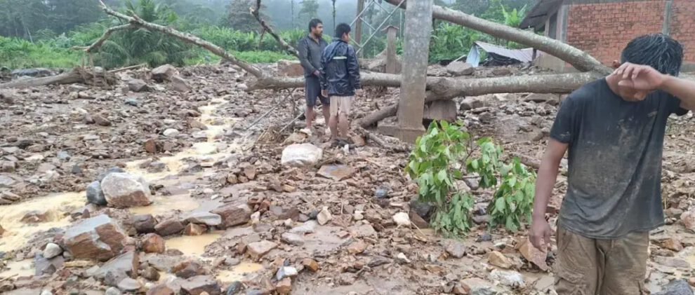 Lluvias en Bolivia afectan a familias y viviendas