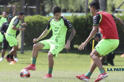 Entrenamiento de la Selección Nacional en Santa Cruz