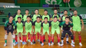 Integrantes del seleccionado boliviano de futsal