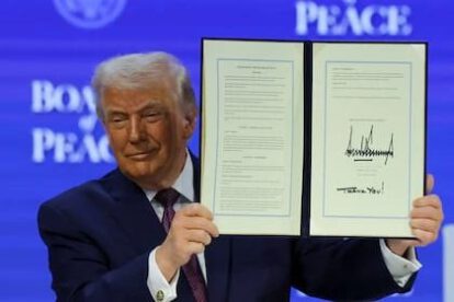 Junta de Paz de Trump en Davos
