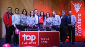 Banco Ecofuturo reconocido como uno de los mejores empleadores en Bolivia