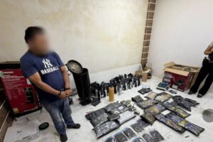 Narcomaletas y detención del juez Zeballos