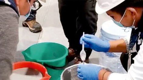 Decomiso de mercurio en Tambo Quemado